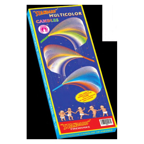 Multi Colour Candles
